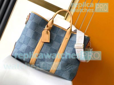 Copy L---V  Weekend Tote Briefcase N40702 Blue 